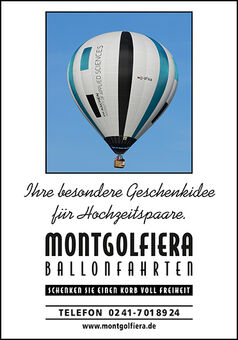 Hochzeitsgeschenk: Ballonfahrt ins Glück